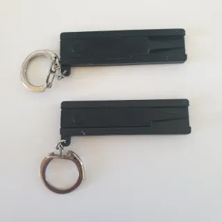 Pirelli Tyres lot x2 Keychain with Built-in Tread