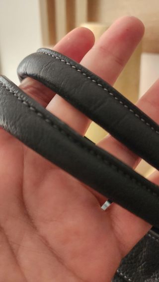 Bolso Piel El Potro Negro y Marrón