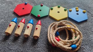 Jogo das argolas educativo