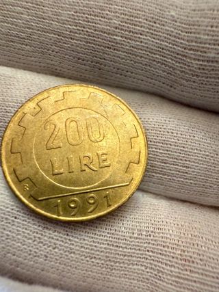 Moneta 200 Lire 1991