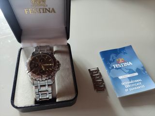 Reloj Festina Cronógrafo Acero