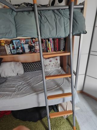 Litera madera y metálica