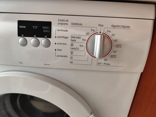 Lavadora Bosch  y secadora Indesit.