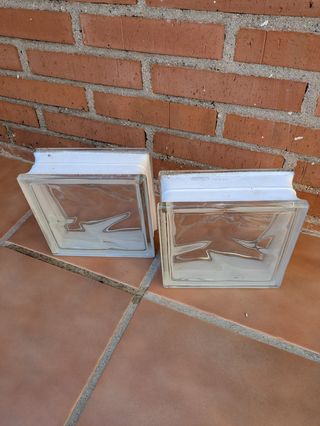 Lote 2 us bloque de cristal pavés
