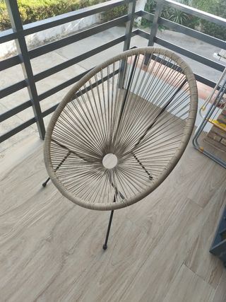 Sillas de exterior Acapulco. 
