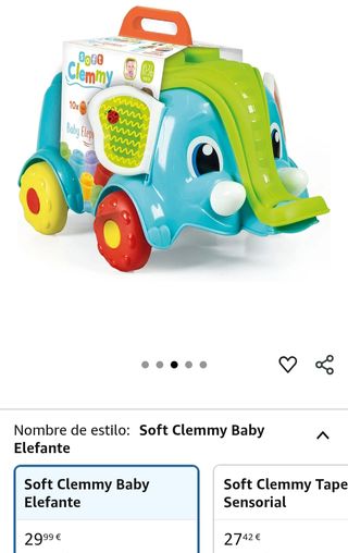 Elefante Soft Clemmy Clementony