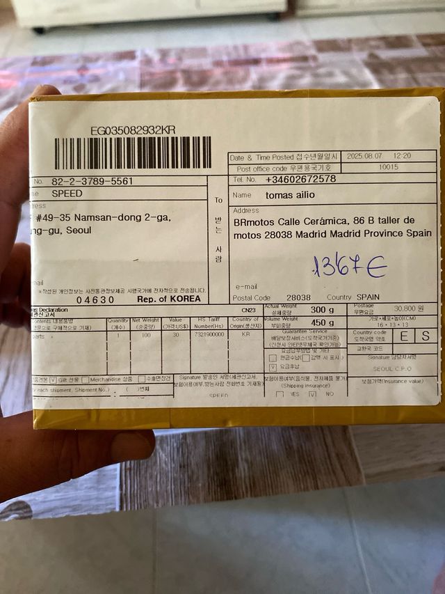 CDI para Daelym Star 125cc