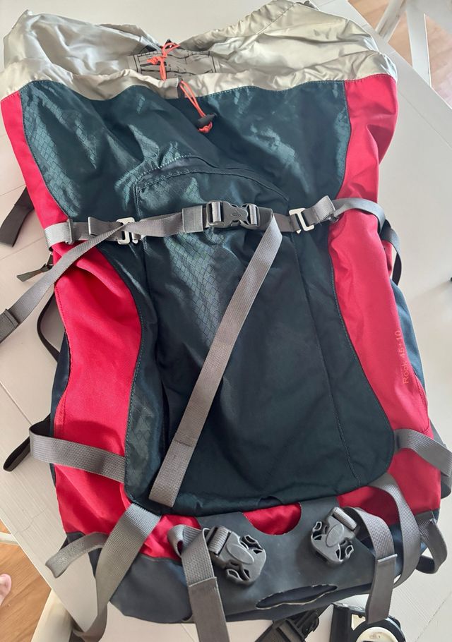 Mochila Vaude Rock 45+10