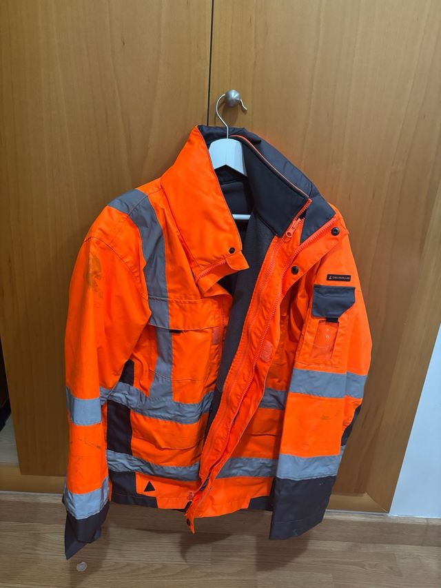 Chaqueta de trabajo Delta Plus HV Naranja