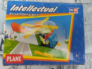 Juego de construcción Plane Intellectual
