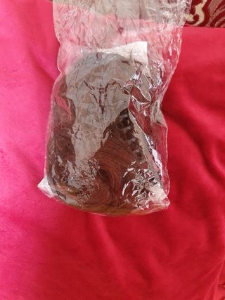 Coletero pelo ondulado corto con pinza