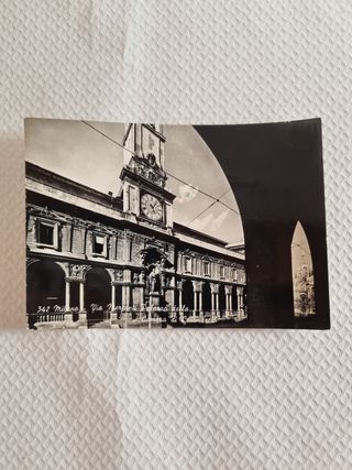 Lotto 4 cartoline Milano viaggiate 1952