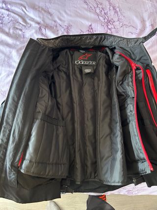 Chaqueta Moto Alpinestars Negra Talla L
