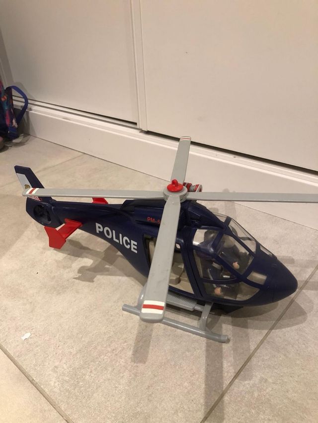 Helicóptero de policía Playmobil