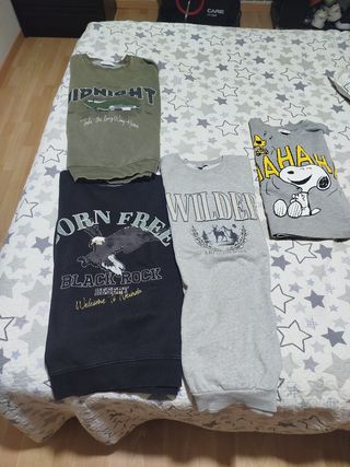 Lote 4 Sudaderas Mujer/Niña en perfecto estado