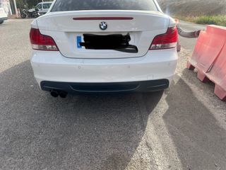Paragolpes trasero + difusor BMW Serie 1 E82 E87