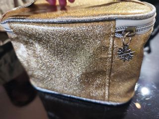 Neceser Frozen Dorado Brillante