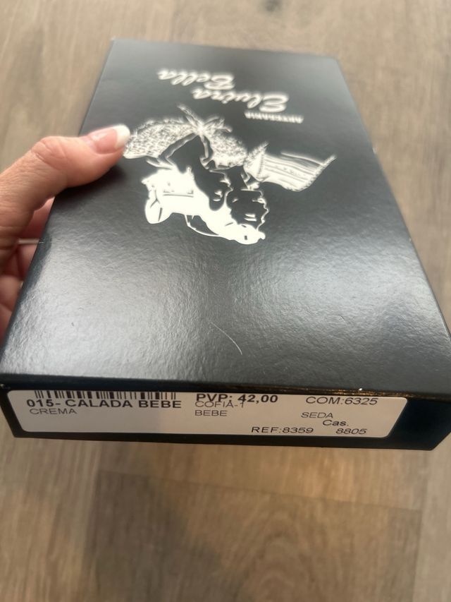 Cofia Fallera Bebé Seda