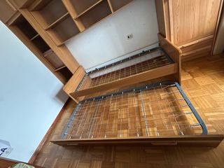 Urge venta Cama nido de madera con armario