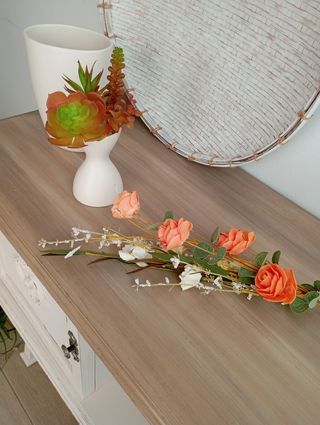 Mueble auxiliar castellano madera