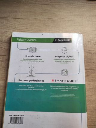 Física y Química 1.º Bachillerato.