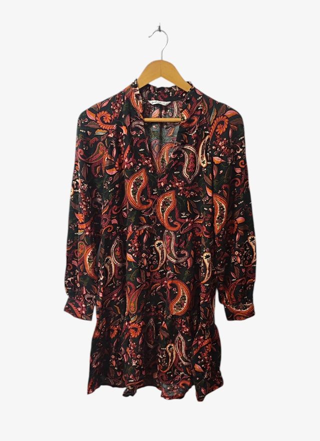 Vestido multicolor Stradivarius mujer Talla S