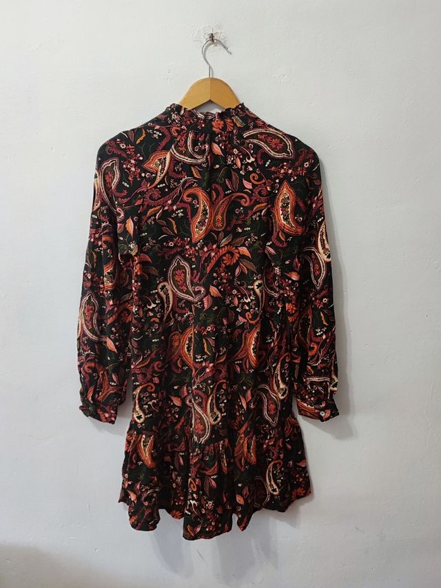 Vestido multicolor Stradivarius mujer Talla S