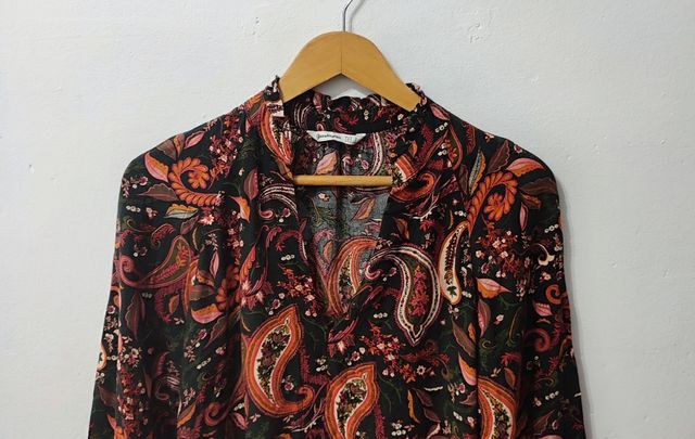 Vestido multicolor Stradivarius mujer Talla S