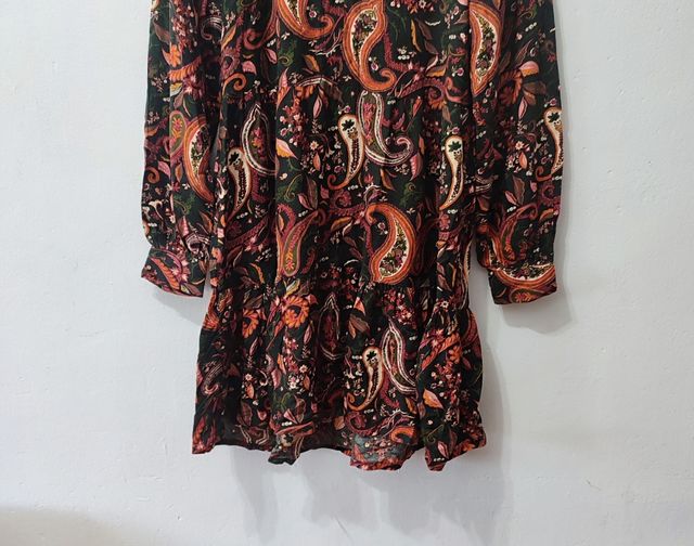 Vestido multicolor Stradivarius mujer Talla S