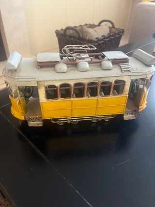 Tranvía Decoración Amarillo