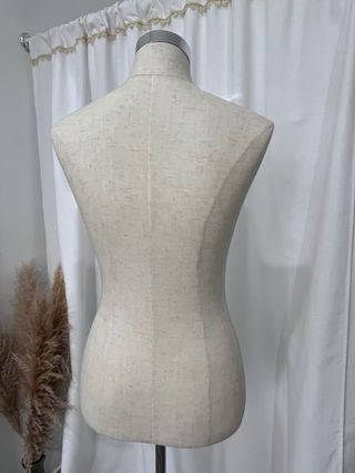 Maniquí de alta costura.