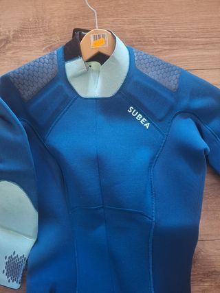 Traje Neopreno SUBEA Mujer Azul 3mm