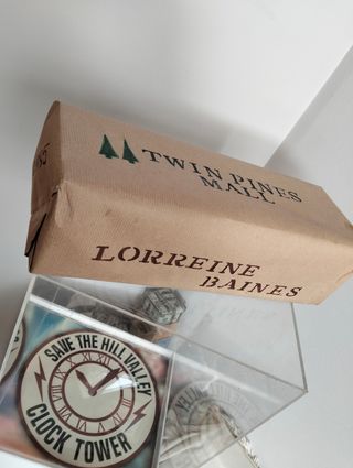 Botella Popov Vodka Regreso al Futuro