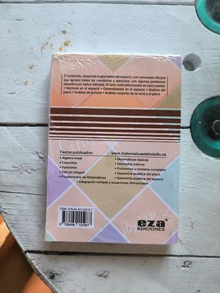 Geometría Analítica del Espacio (Matemáticas de...