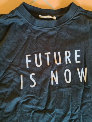 Maglietta Terranova nera con scritta