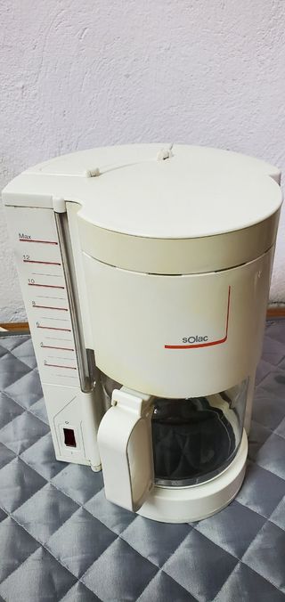 Cafetera Solac Goteo Blanca
