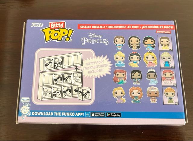 Funko Bitty Pop Disney Princess Serie 1