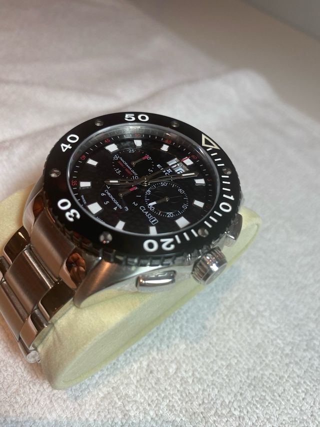 Reloj Edox Class 1 Big Date Cronógrafo