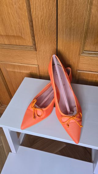 Pretty Ballerinas Naranja Talla 40 NUEVAS