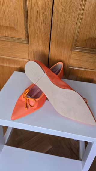 Pretty Ballerinas Naranja Talla 40 NUEVAS