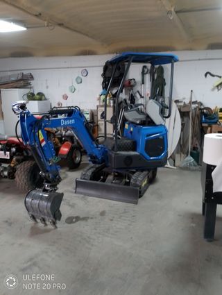 Miniexcavadora dasen 1500kg