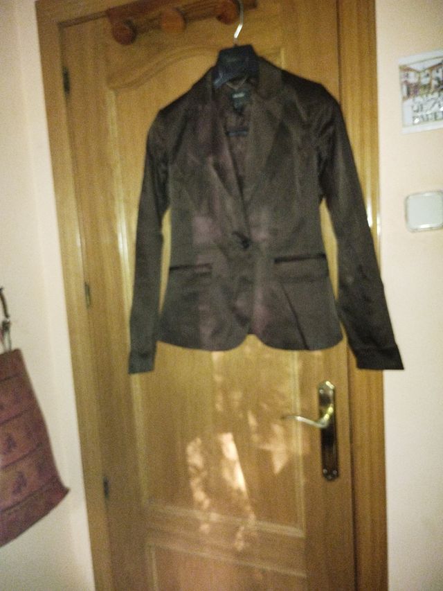 Chaqueta marrón elegante