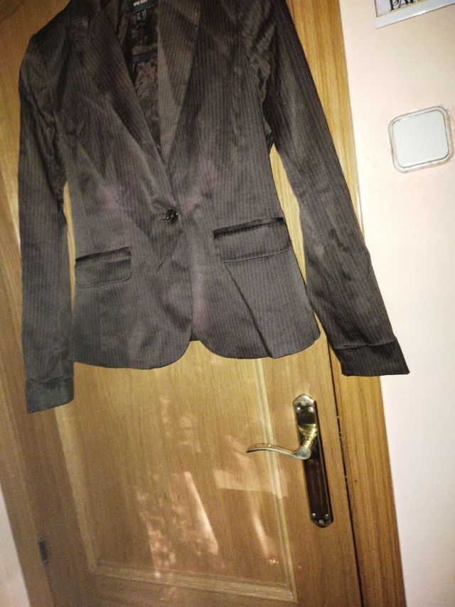 Chaqueta marrón elegante