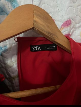 Mono Zara Rojo Talla M