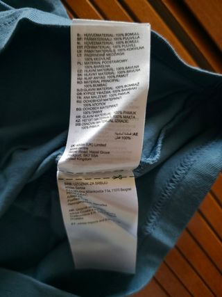 T-shirt Adidas donna blu taglia M