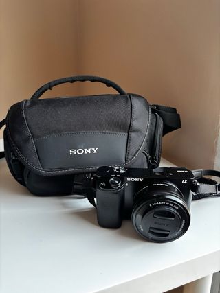 Cámara Sony Alpha a6000 Negra