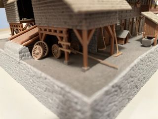 Granja con vivienda Faller H0.