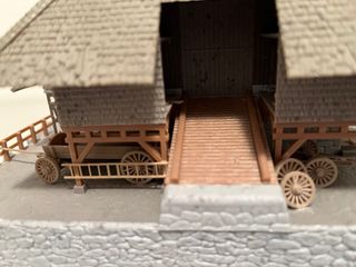 Granja con vivienda Faller H0.