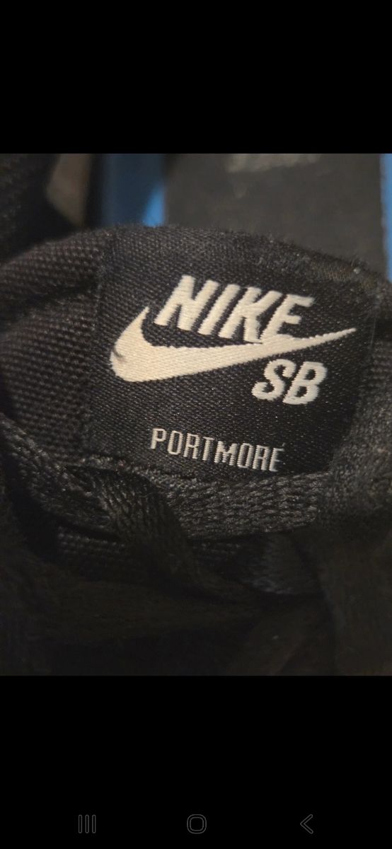 Zapatillas Nike SB Hombre Negras port more