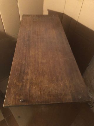 Cubre Cama Mueble plegable de Madera con ruedas